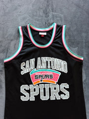 (M) Mitchell & Ness Spurs Retro Jersey – NBA Classic мъжки баскетболен потник